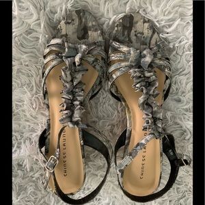 NWOT Chinese Laundry cork wedges